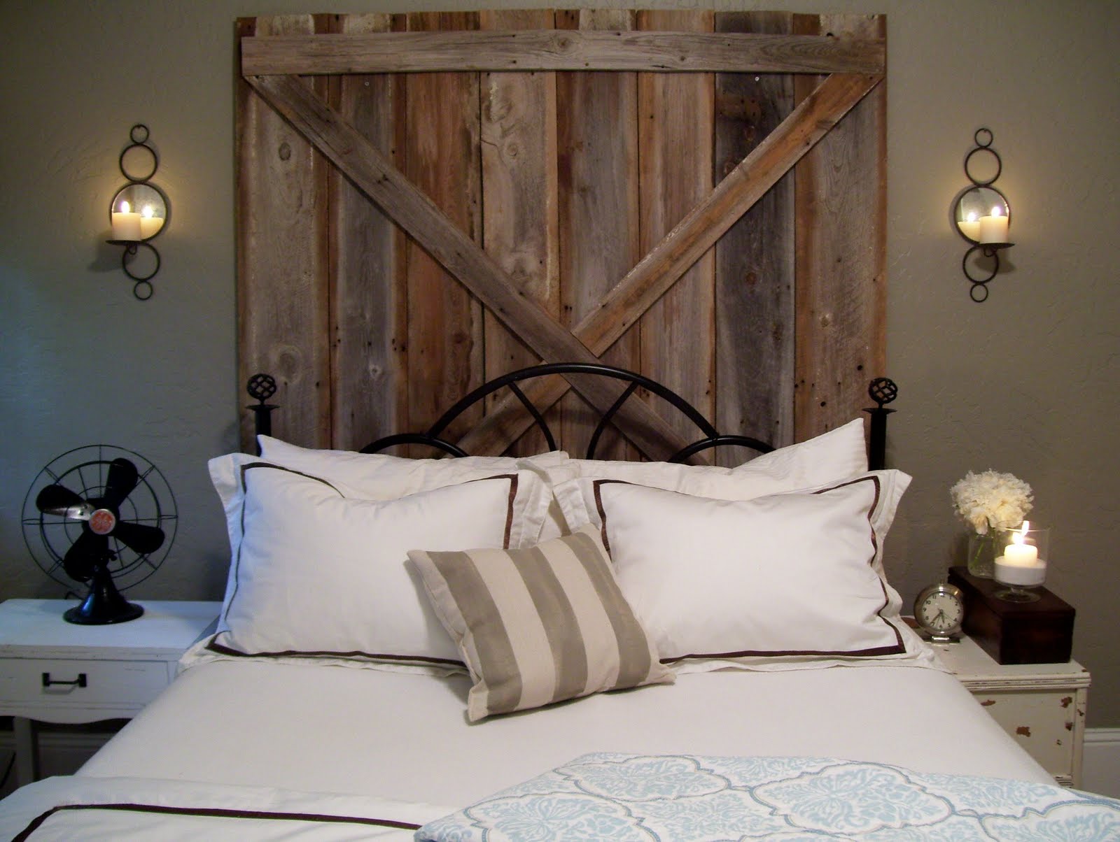 Potentially Ten headboard barn DIY  wood  diy DIYâ€™s: Headboards Beautiful Bedroom